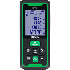Лазерный дальномер RGK DL50G - зеленый луч
