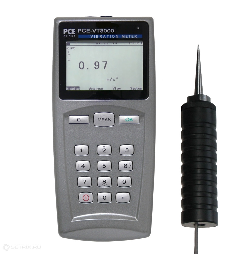 Виброметр PCE VT 3000