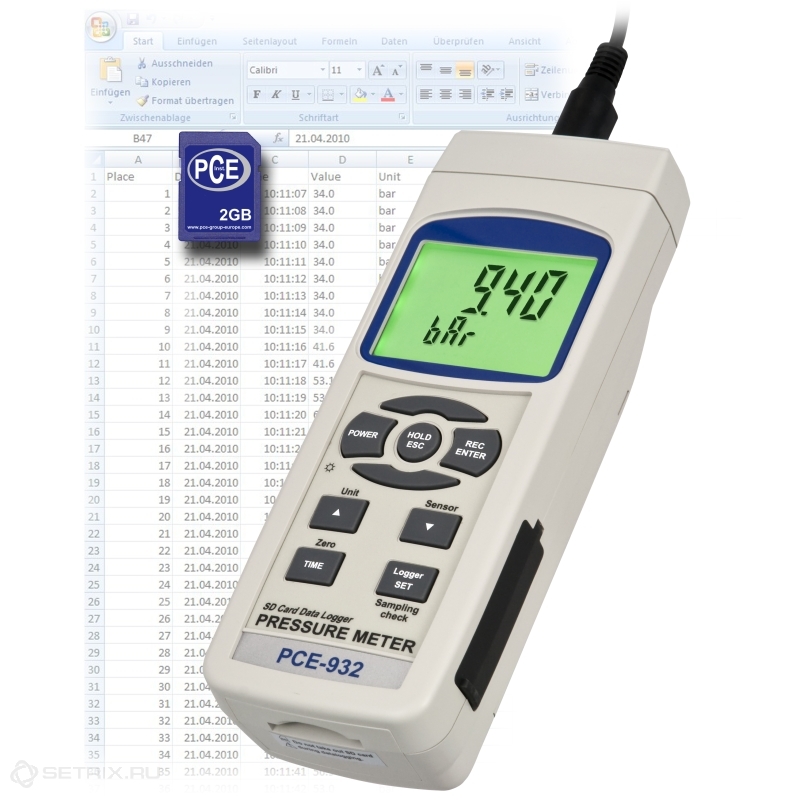 PCE-932 манометр