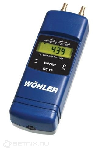 Манометр Wohler DC-17