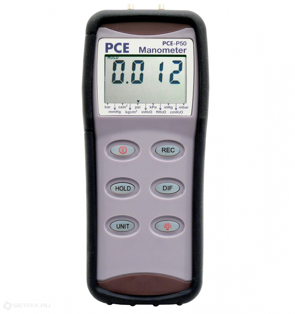 Цифровой дифференциальный манометр PCE P50