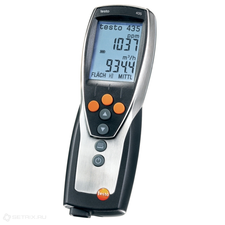 Testo 435-2 анализатор качества воздуха, анемометр