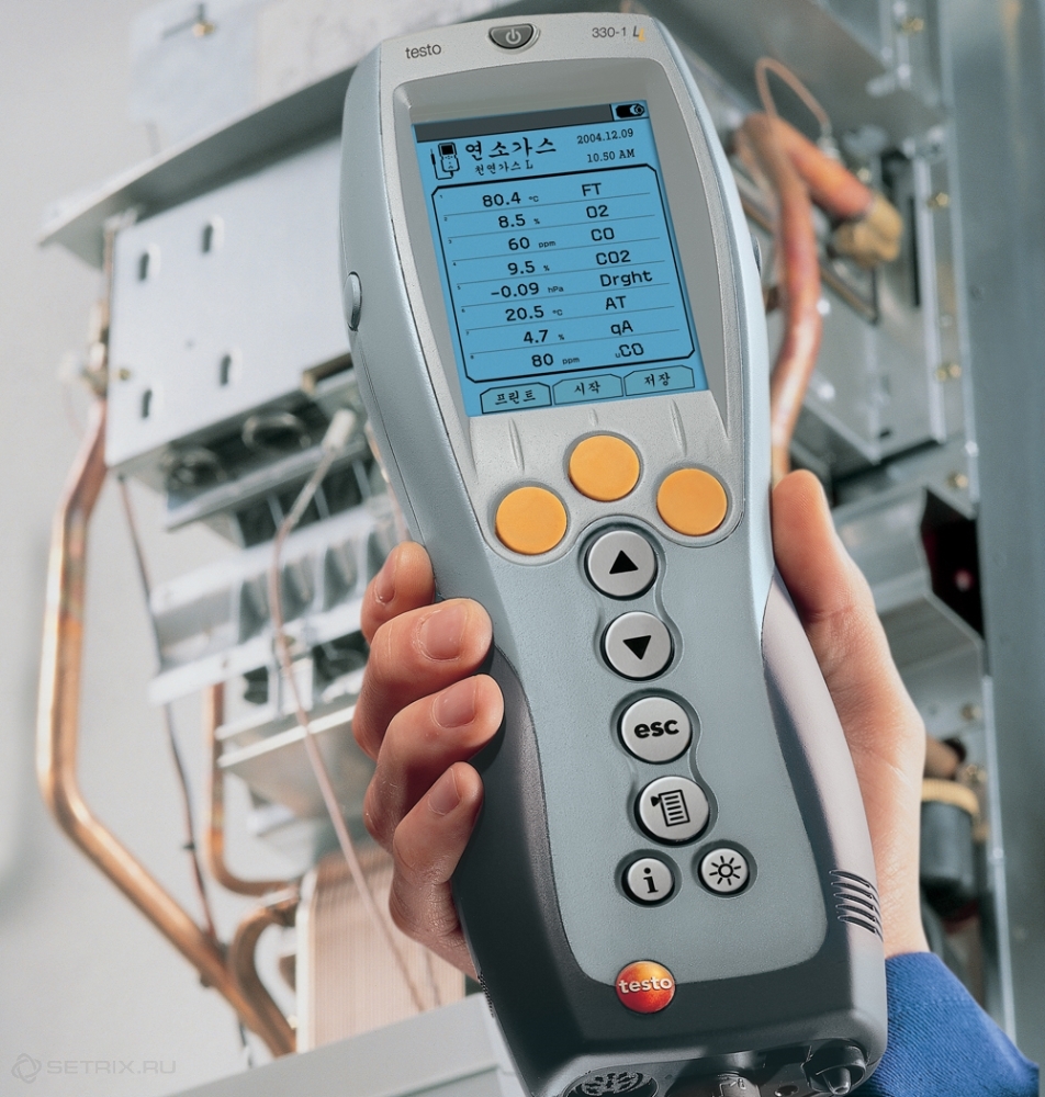 Анализатор дымовых газов Testo 330-1 LL