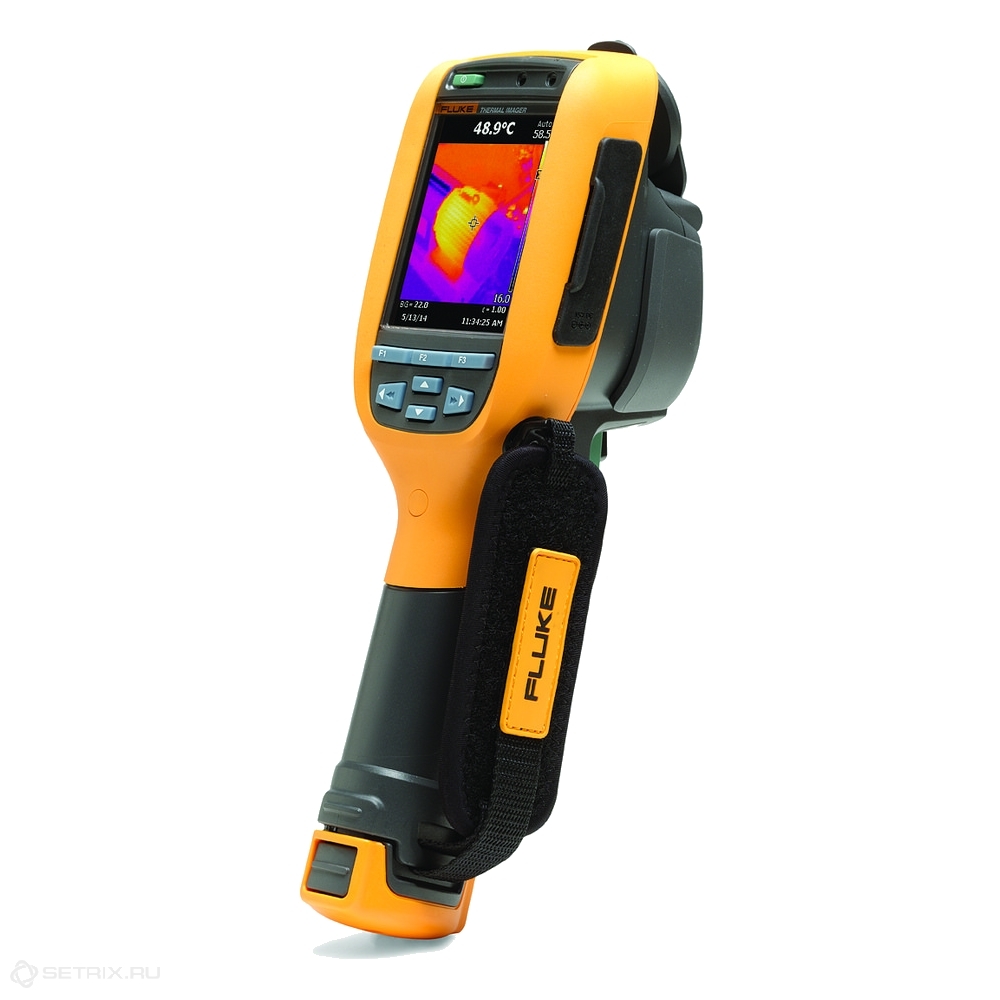 Тепловизор Fluke Ti95 с разрешением 80х80 точек.