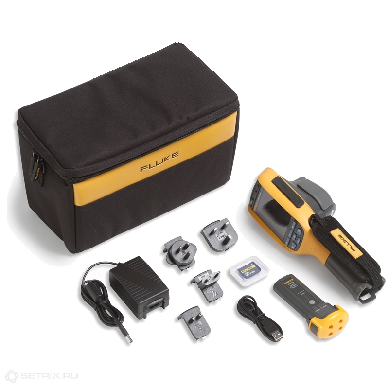 Тепловизор Fluke Ti95 с разрешением 80х80 точек.