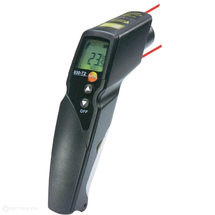 Пирометр Testo 830-T2 с лазерным целеуказателем