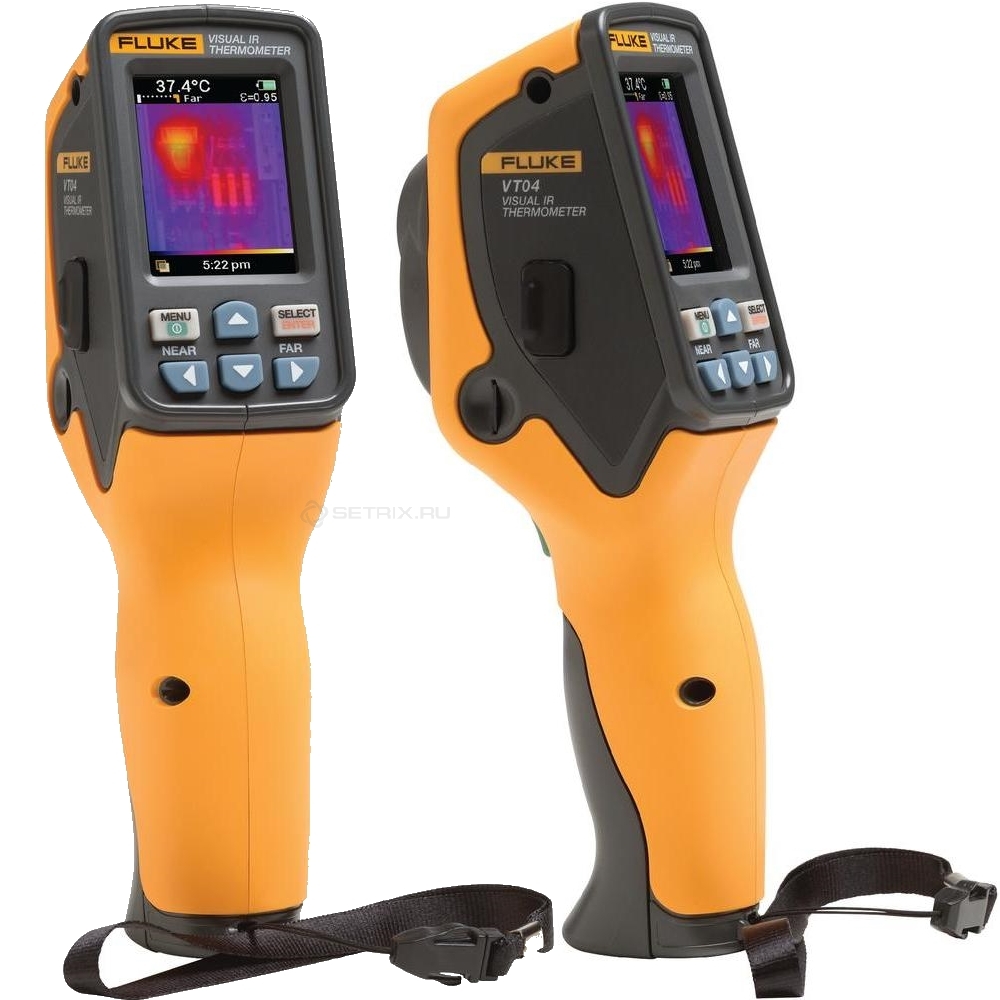Пирометр с возможностями тепловизора Fluke VT04