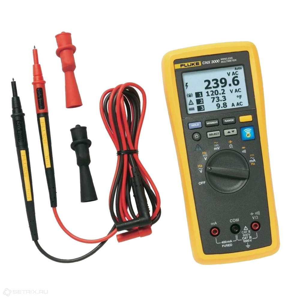 Беспроводной мультиметр Fluke CNX 3000