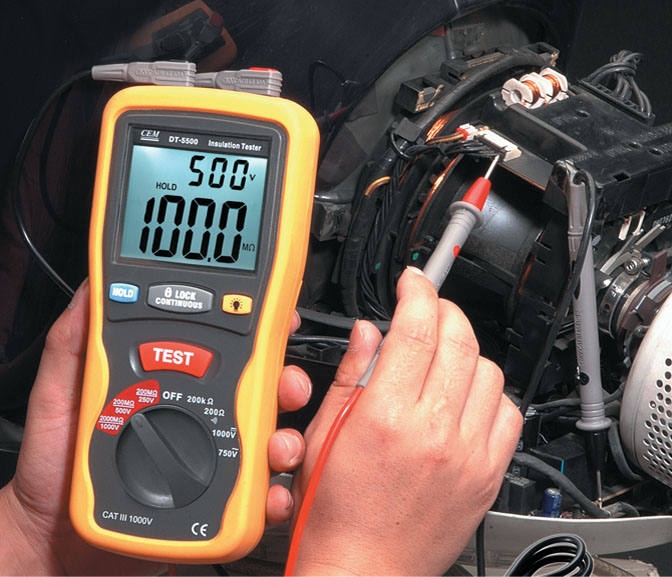 Мегаомметр CEM DT-5500