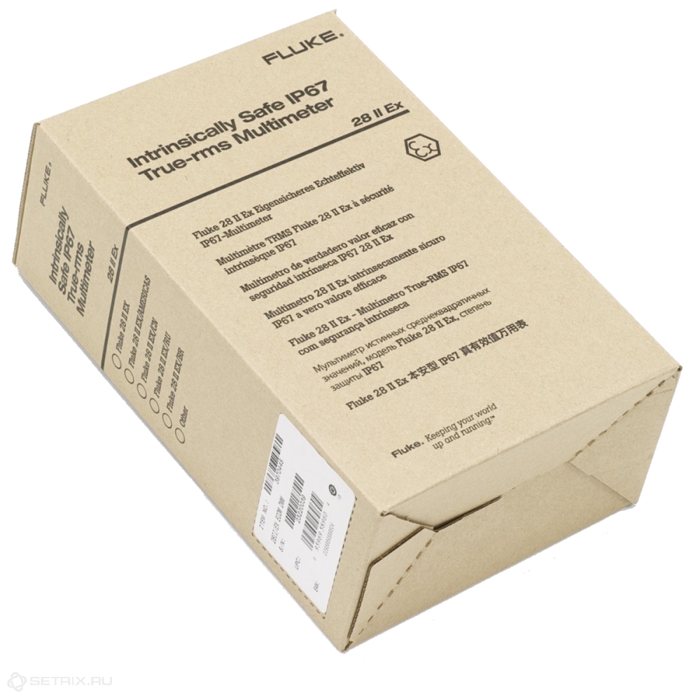 Цифровой мультиметр Fluke 28-II Ex
