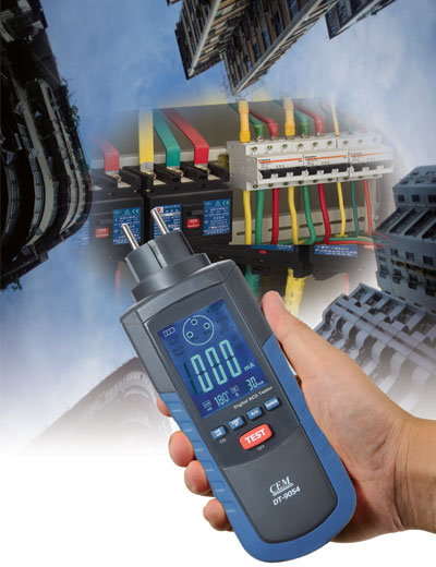 Тестер УЗО CEM DT-9054