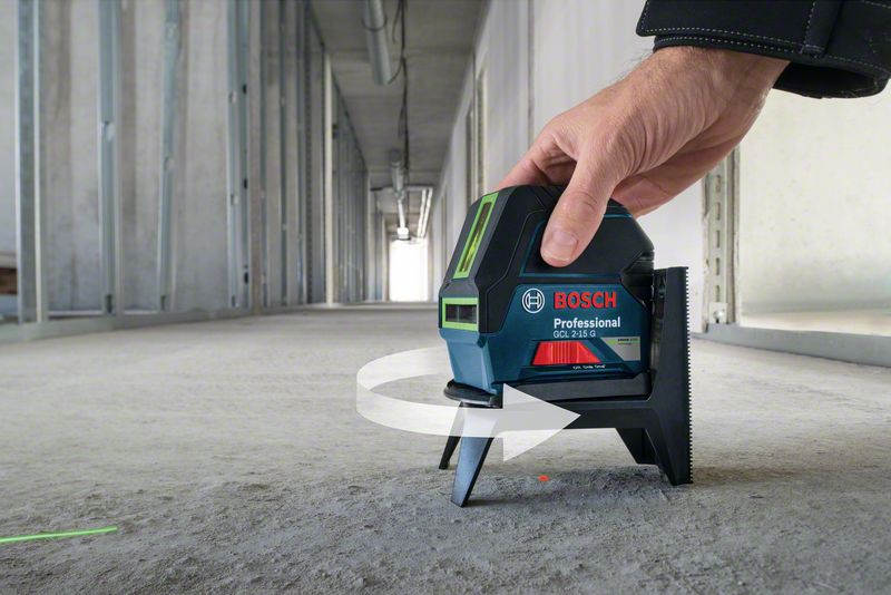 Лазерный нивелир Bosch GCL 2-15G + RM1 + BM3 + кейс (0.601.066.J00)