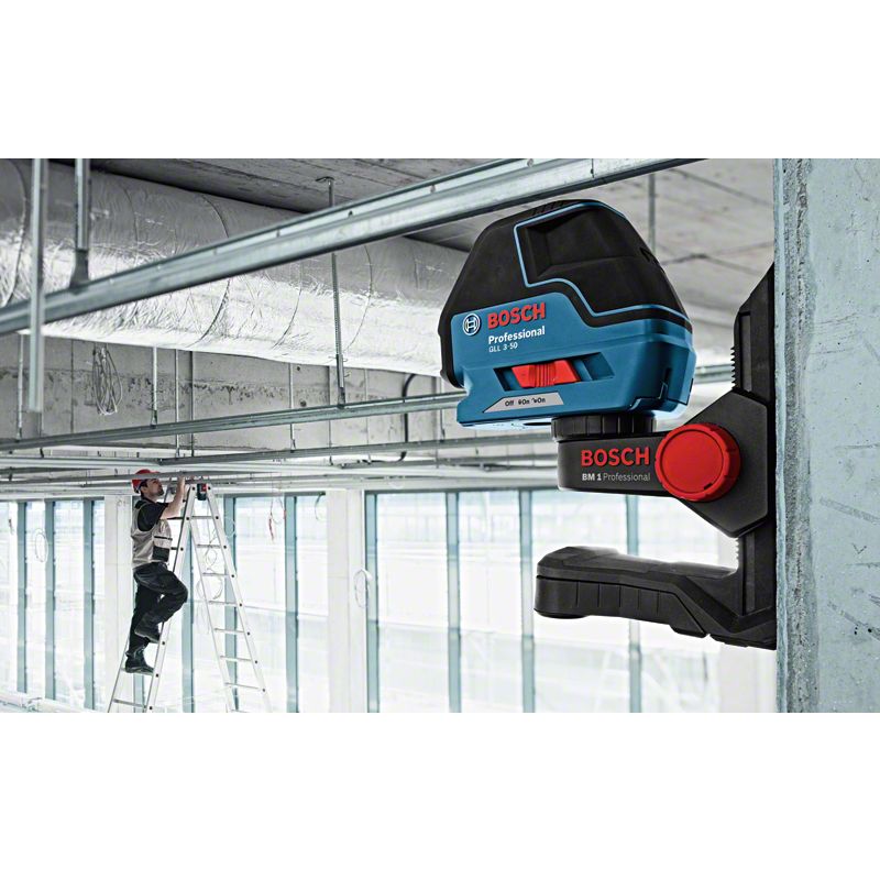 Лазерный уровень Bosch GLL 3-50+BM 1 (0.601.063.802)