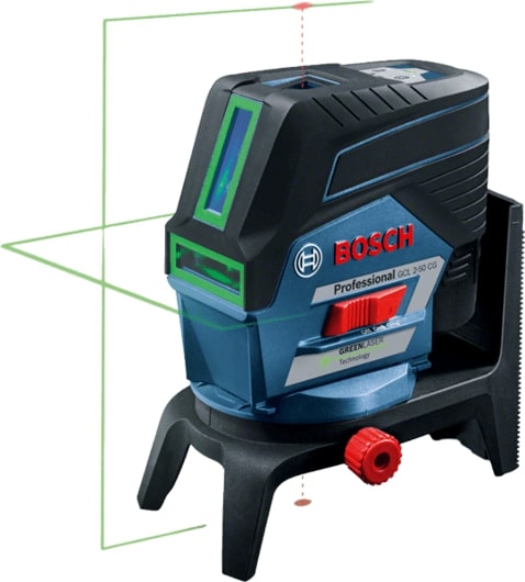 Лазерный уровень Bosch GCL 2-50 CG+RM 2+GSR12V (0.615.994.0L6)