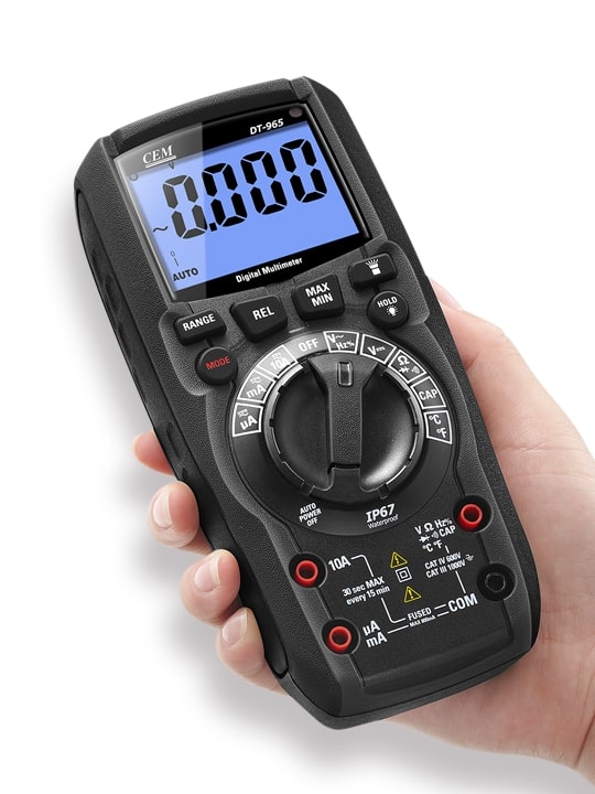 Мультиметр цифровой CEM DT-965BT