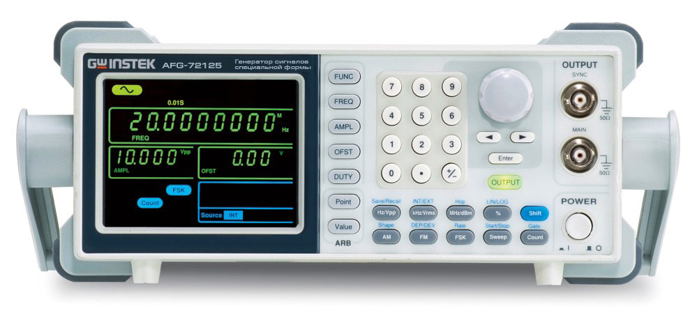 Генератор сигналов специальной формы GW Instek AFG-72125
