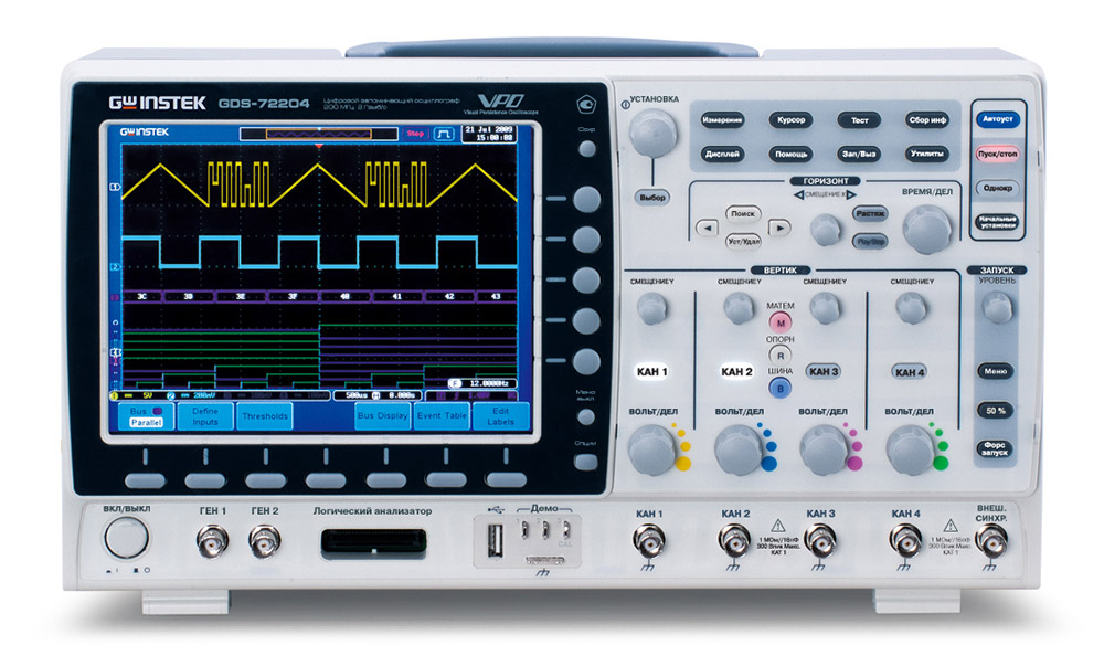 Осциллограф GW Instek GDS-72074