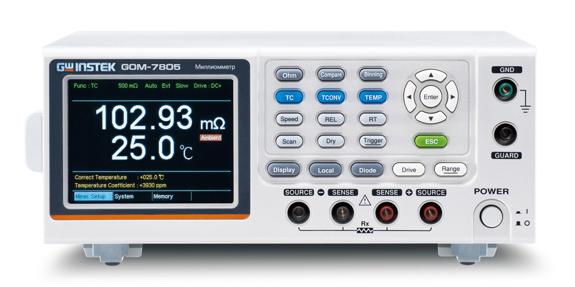 Микроомметр GW Instek GOM-7804