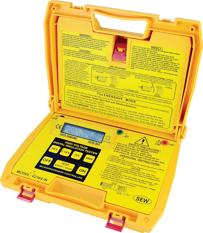 Измеритель сопротивления изоляции SEW 6213A IN