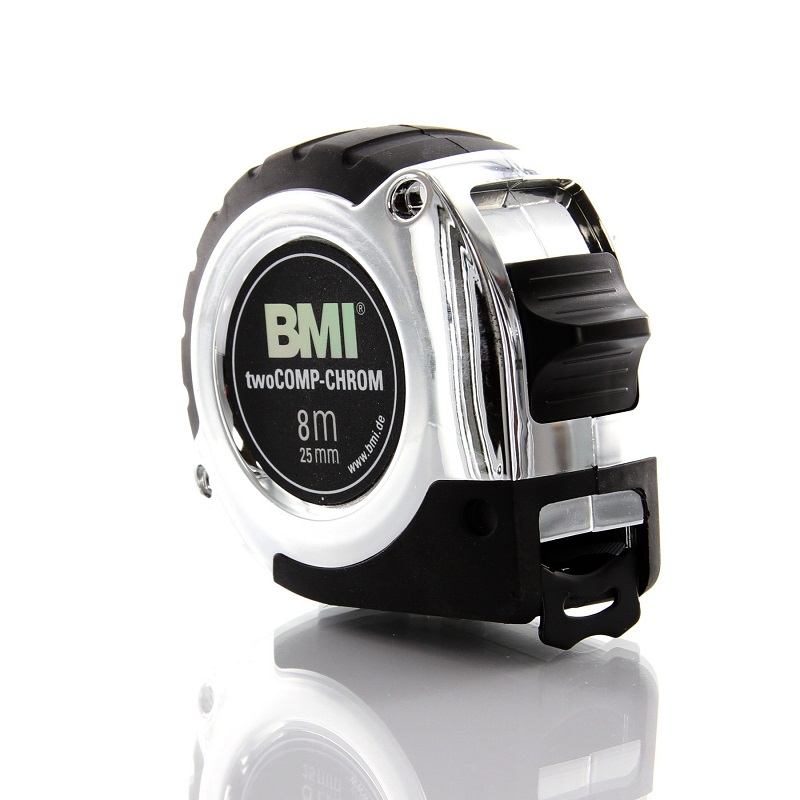 Измерительная рулетка BMI twoCOMP CHROM 8 M