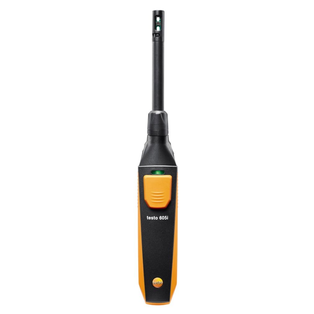 Набор смарт-зондов для холодильных систем (кейс/2x Testo 549i 2 Gen /2x Testo 115i 2 Gen /2x Testo 605i 2 Gen), протокол калибровки, батарейки