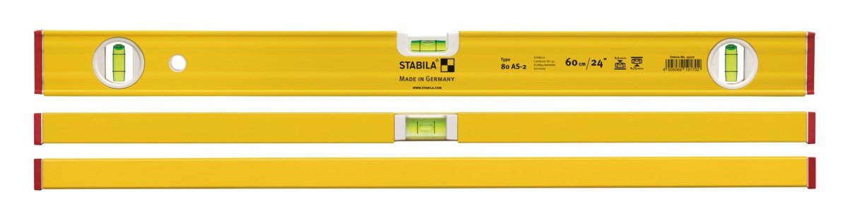 Строительный уровень Stabila 80АS-2 180см