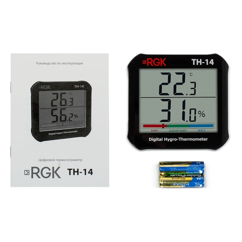 Цифровой термогигрометр RGK TH-14